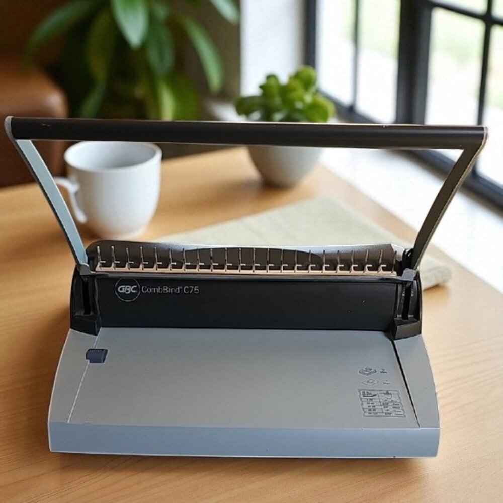GBC CombBind C75 Binding Machine hole puncher